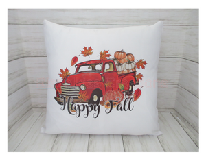 Happy Fall Pillow Cover