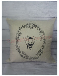 Bee Pillow Cover