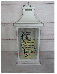 There are some who bring a light so great luminary lantern